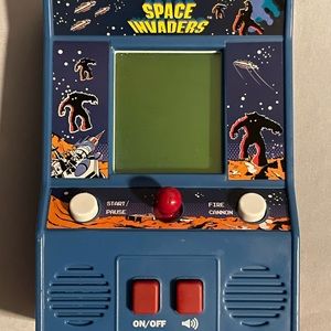 Space Invaders  Mini Arcade Game , Blue